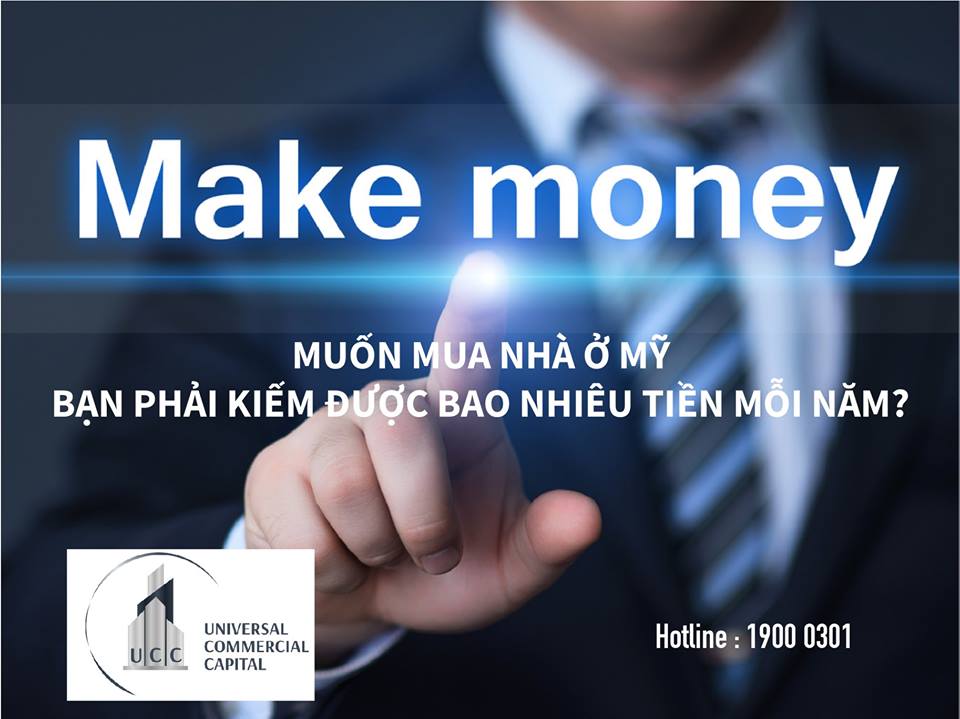 Muốn mua nhà tại Hoa Kỳ, thu nhập của bạn phải đáp ứng được yêu cầu.  