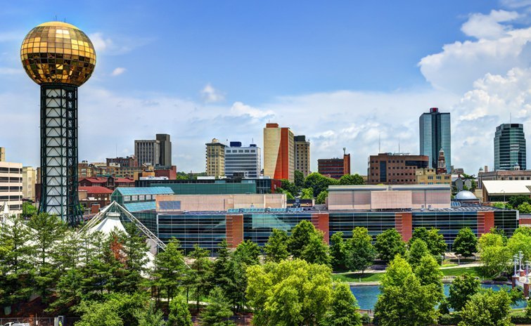 Nơi tốt nhất để sống ở Mỹ - Knoxville, Tennessee