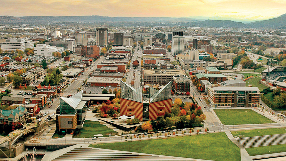 Nơi sống tốt nhất ở Mỹ - Chattanooga, Tennessee