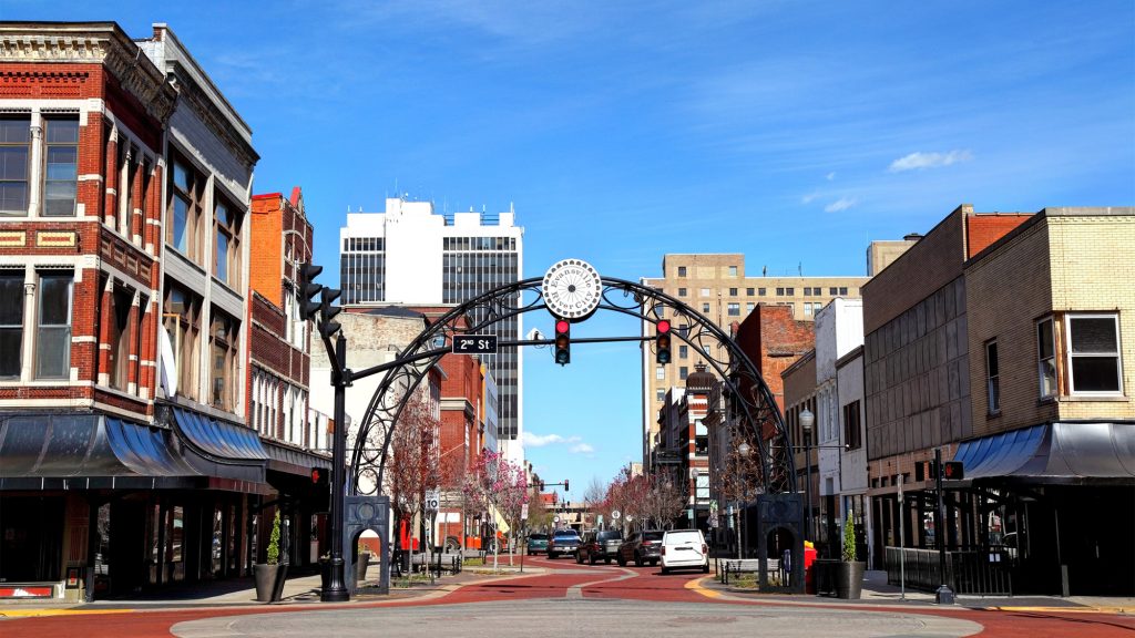 Nơi sống tốt nhất ở Mỹ - Evansville, Indiana