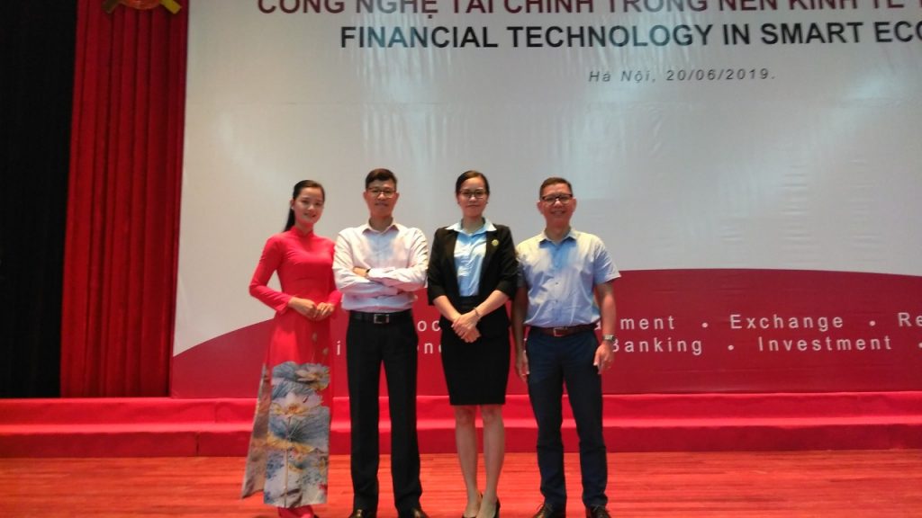 Nhà tài trợ cho hội thảo quốc tế về công nghệ tài chính trong nền kinh tế thông minh tháng 6 năm 2019