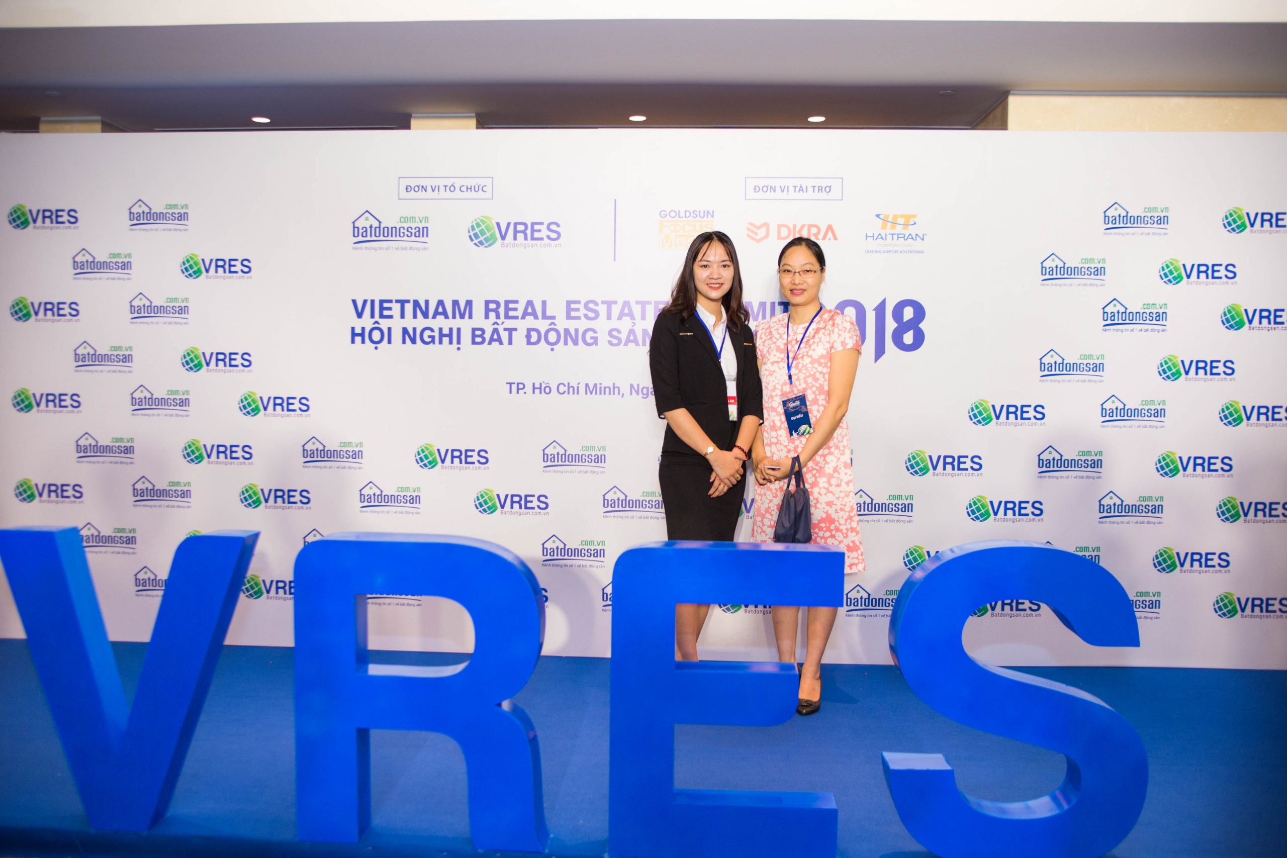 Nhà triển lãm tại Hội nghị bất động sản Việt Nam tại khách sạn Sheraton- Tháng 12 năm 2018